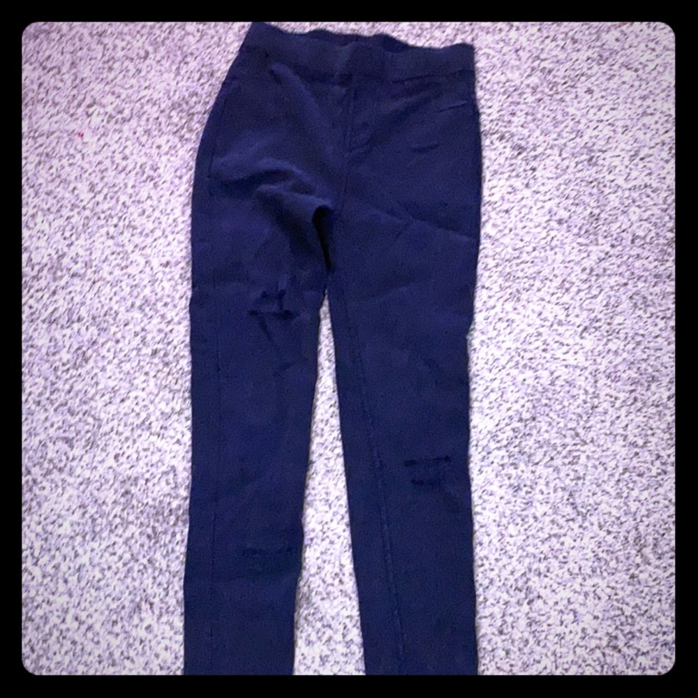 Distressed Shein, distressed jeggings